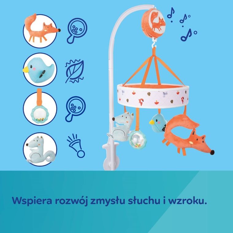 Canpol babies, Fox, carusel muzical pentru patut