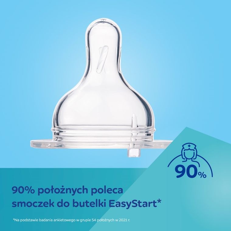 Canpol babies, Goose, EasyStart, biberon cu tetina anticolici, 120 ml
