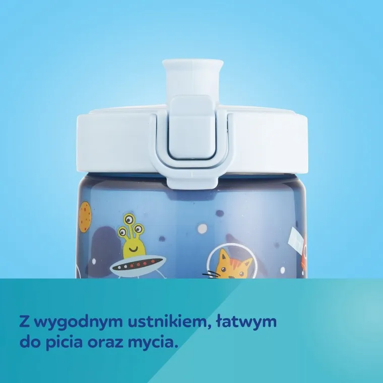 Canpol babies, Junior, sticla de apa pentru copii, bej, 400 ml