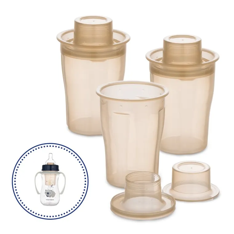Canpol babies, recipient de lapte praf pentru biberon, 3 buc.