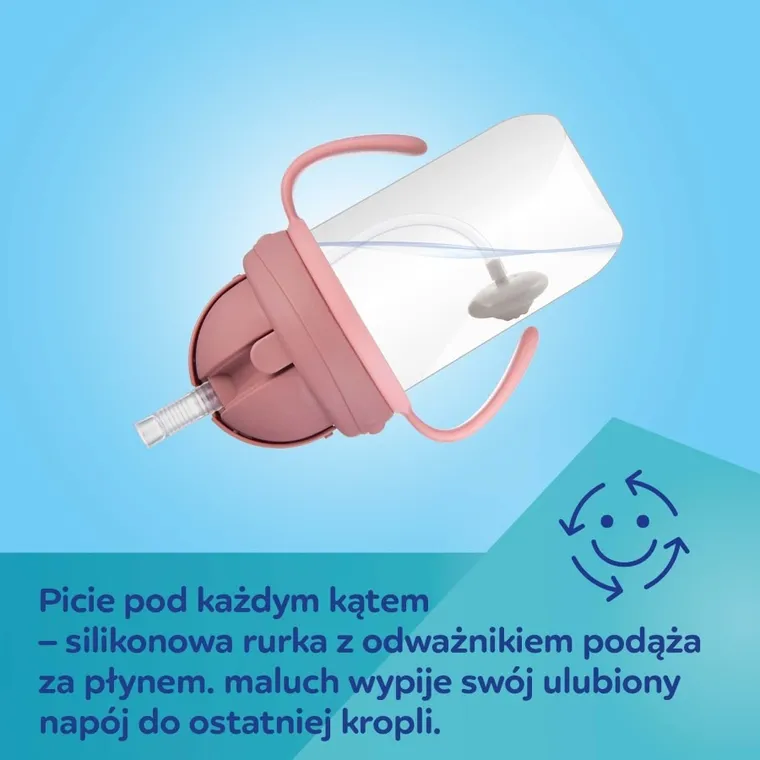 Canpol, canita anti-varsare cu pai + paie de rezerva, galben