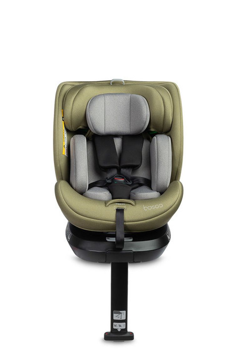 Caretero, Bosco I-Size, scaun auto, olive, 40-150 cm