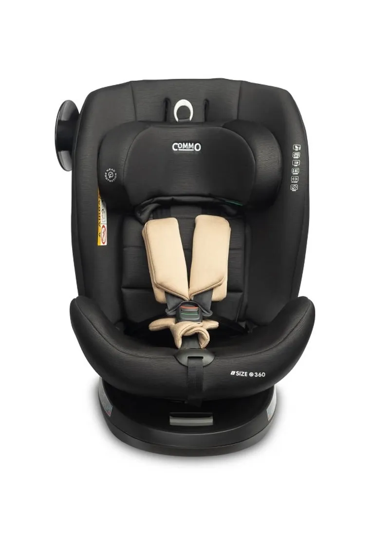 Caretero, Commo i-Size, scaun auto, 40-150 cm, Beige