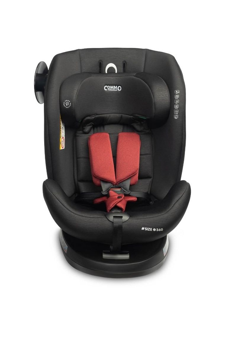 Caretero, Commo i-Size, scaun auto, 40-150 cm, Burgundy