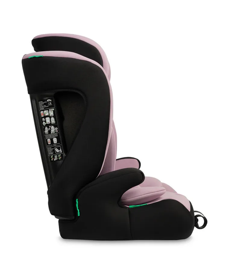 Caretero, Cosy i-Size, scaun auto, roz, 76-150 cm