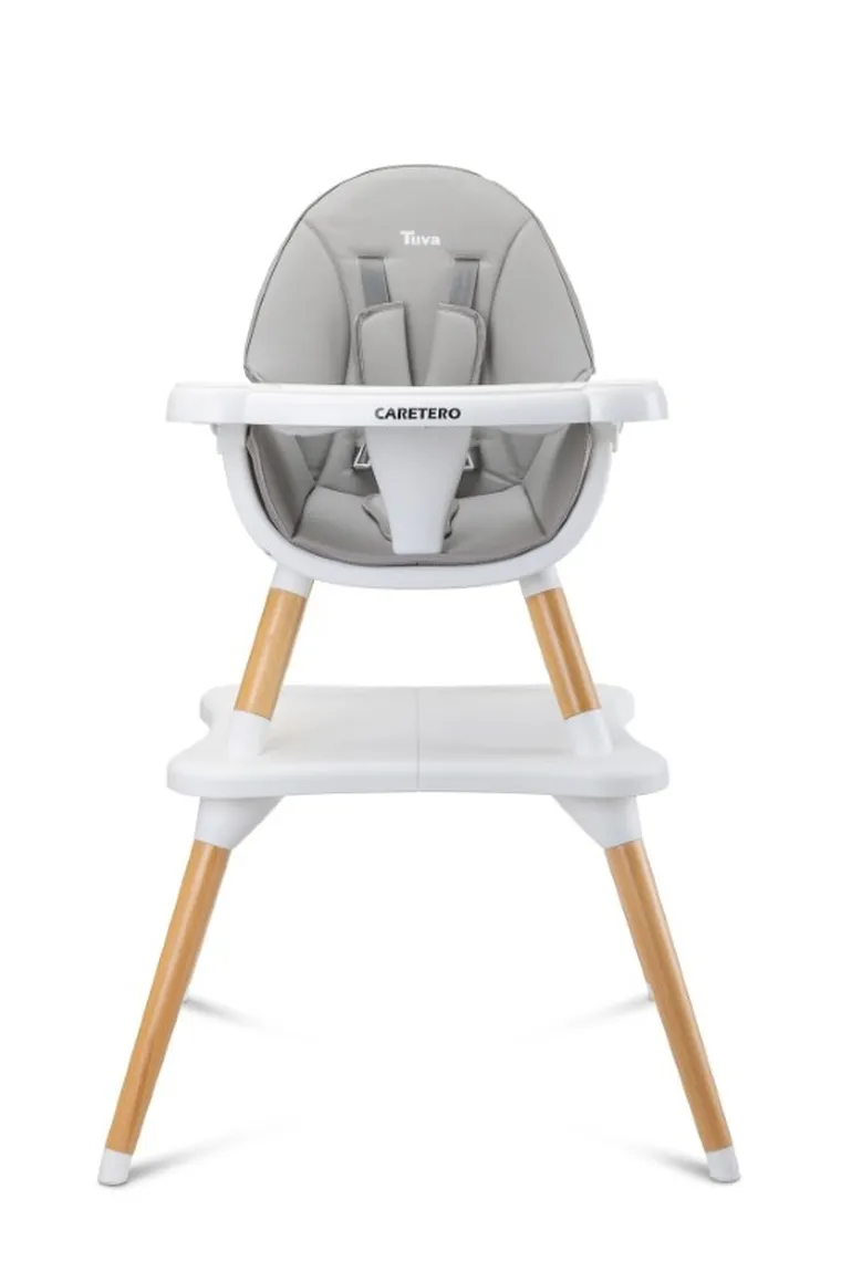 Caretero, Tuva, scaun de masa, 2in1, gri