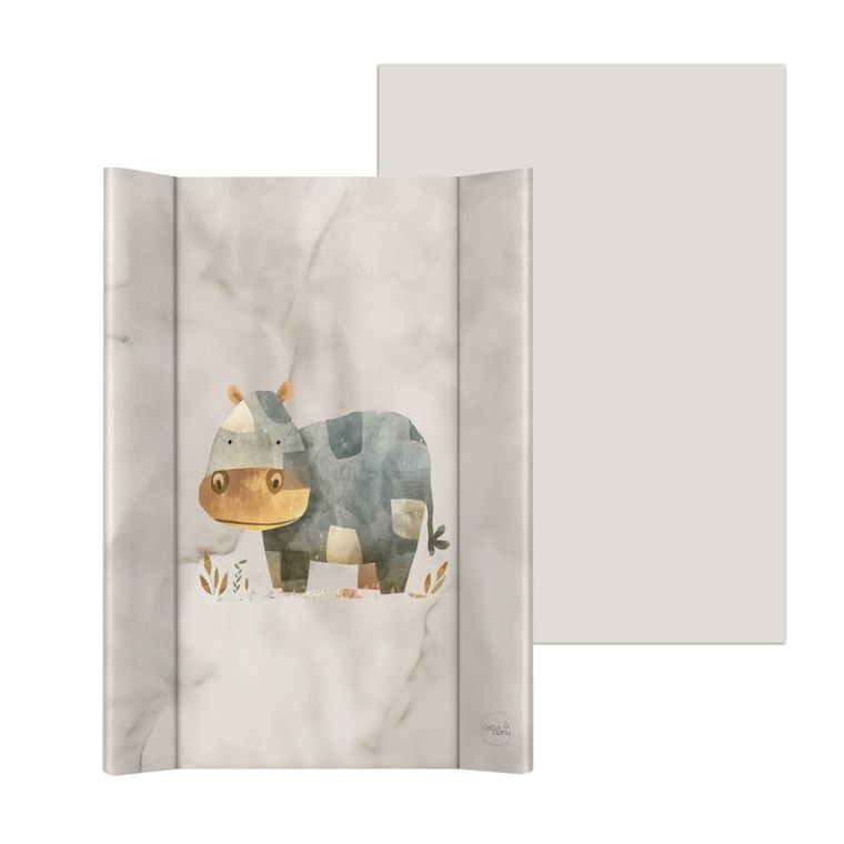 Ceba Baby, Ultra Light, Cosy Hippo, saltea de infasat rigida, 50-70 cm