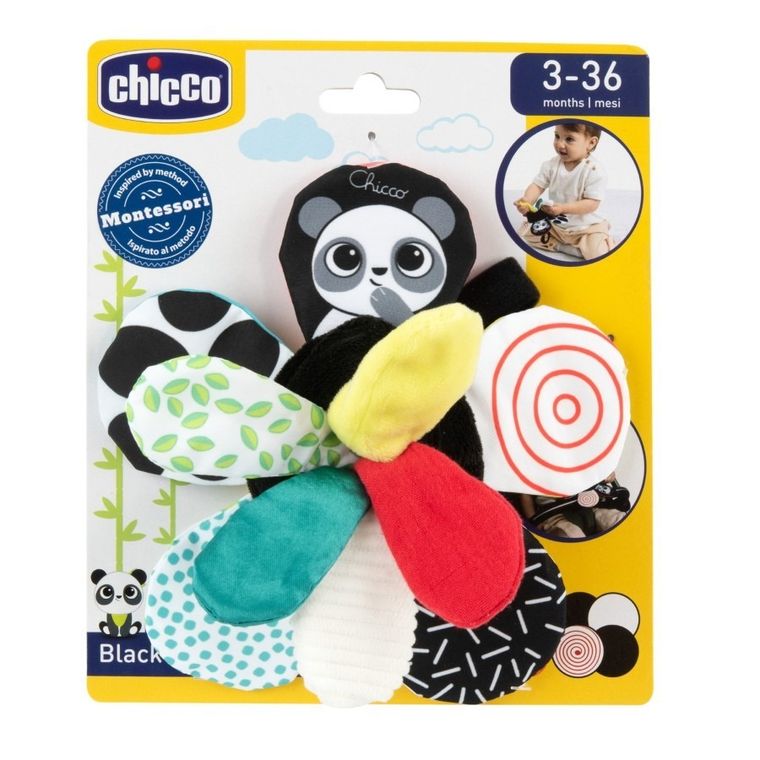 Chicco, Baby Sense & Focus, Floare, pandantiv contrastant
