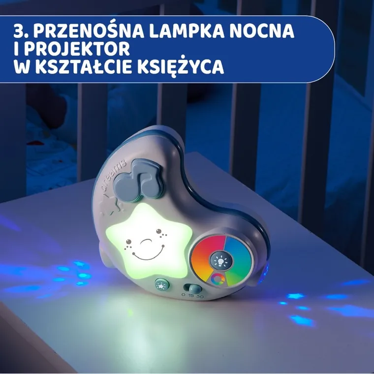 Chicco, First Dreams, Enjoy colors, covoras pentru copii, 3 in 1, albastru