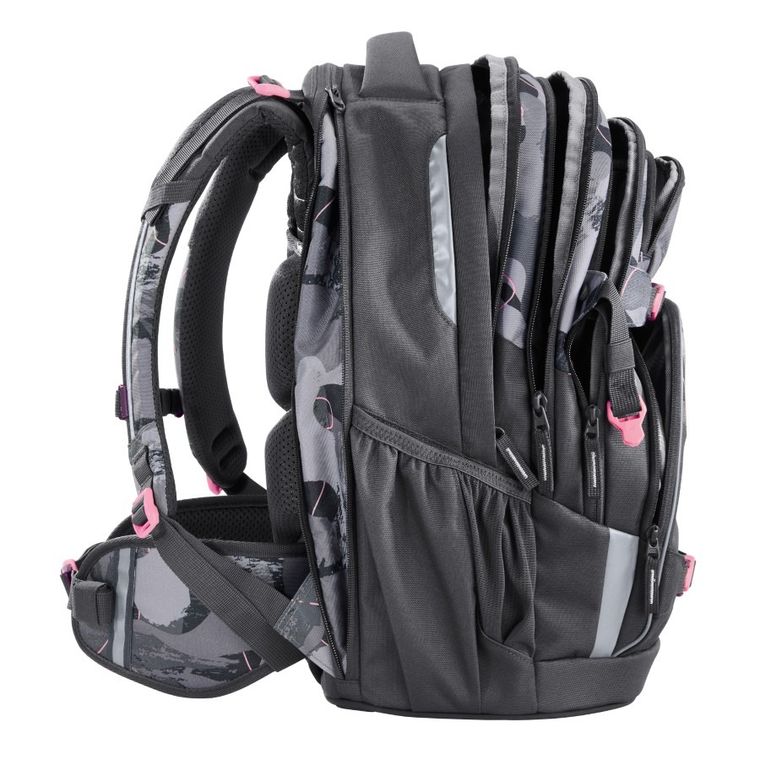 Coocazoo, Porter, rucsac pentru scoala, cu 3 compartimente, Bubble Brush