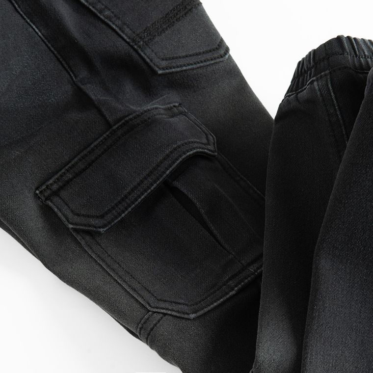 Cool Club, Blugi pentru baieti, jogger, negru