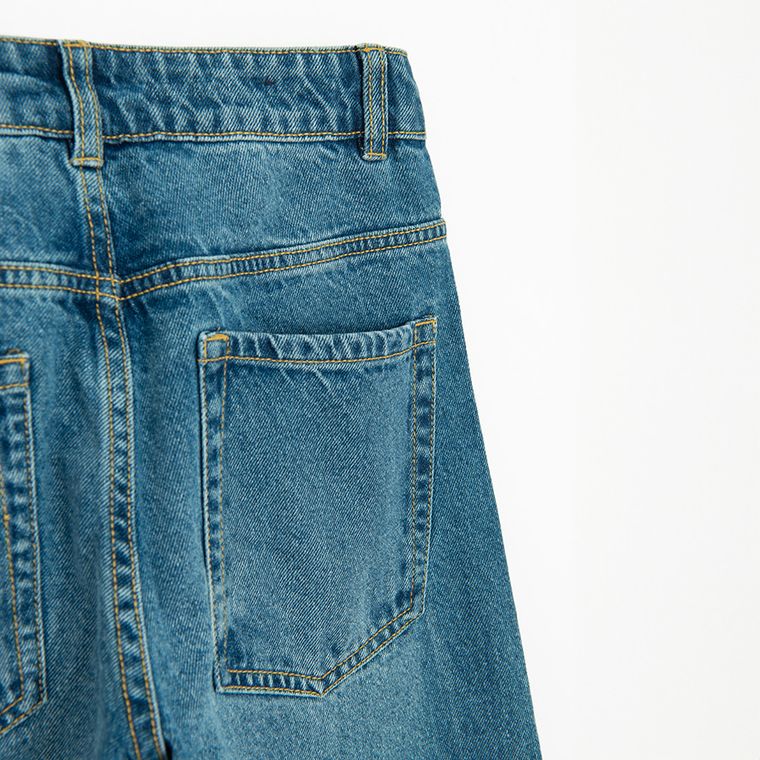 Cool Club, Blugi pentru baieti, loose fit, albastru