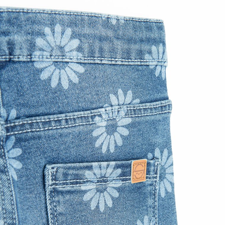 Cool Club, Blugi pentru fete, flare, albastru