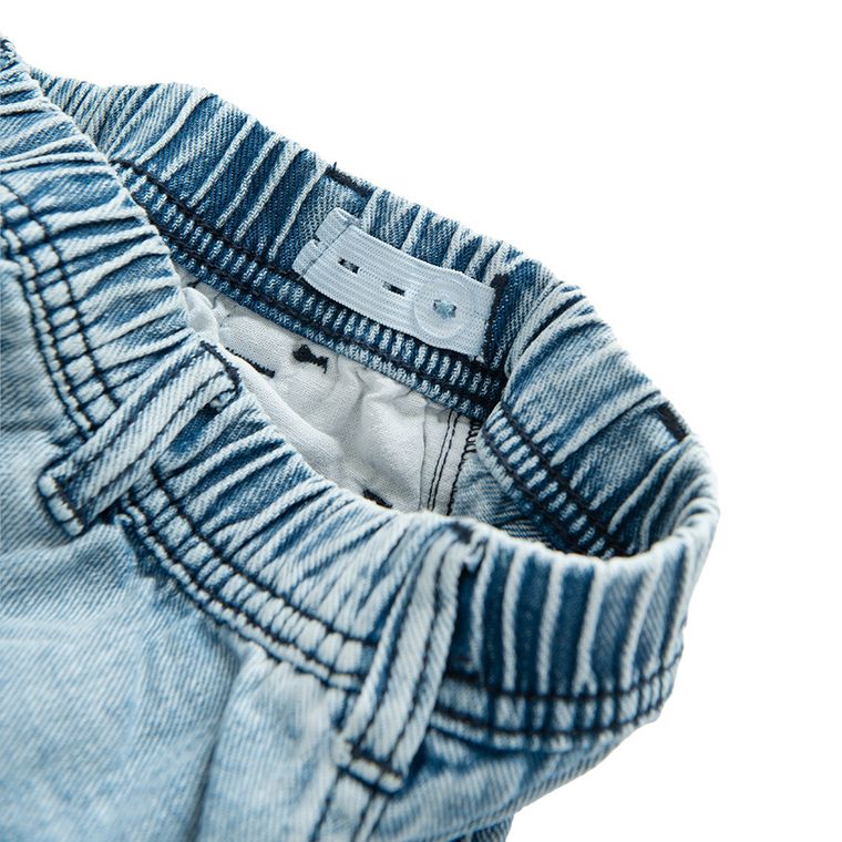 Cool Club, Blugi reglabili pentru baieti, loose, albastru