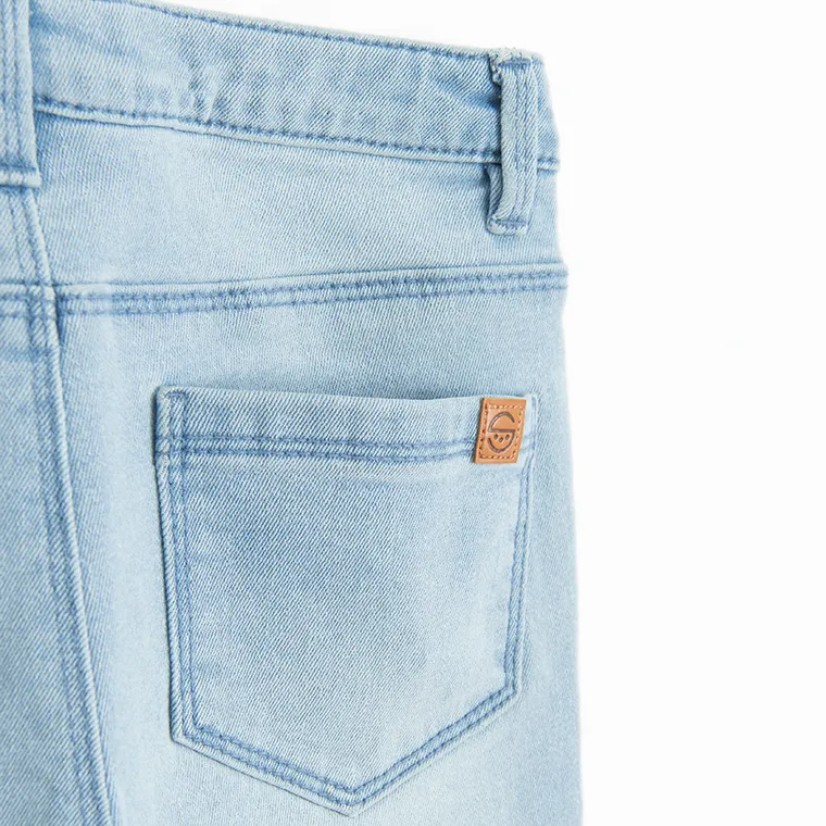 Cool Club, Blugi reglabili pentru fete, flare, albastru