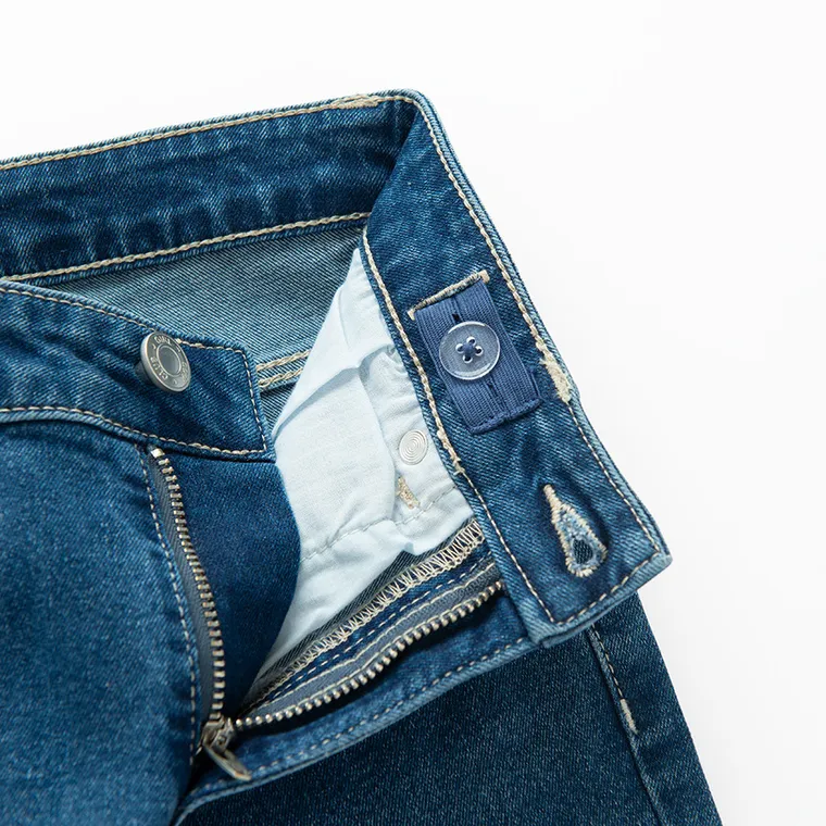 Cool Club, Blugi reglabili pentru fete, slim fit, albastru