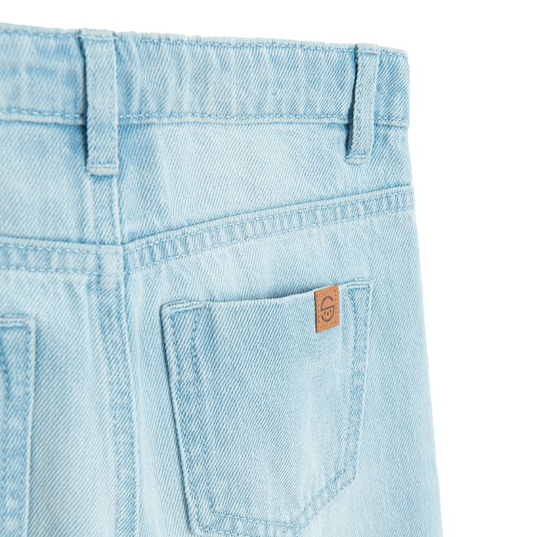 Cool Club, Blugi reglabili pentru fete, wide, albastru