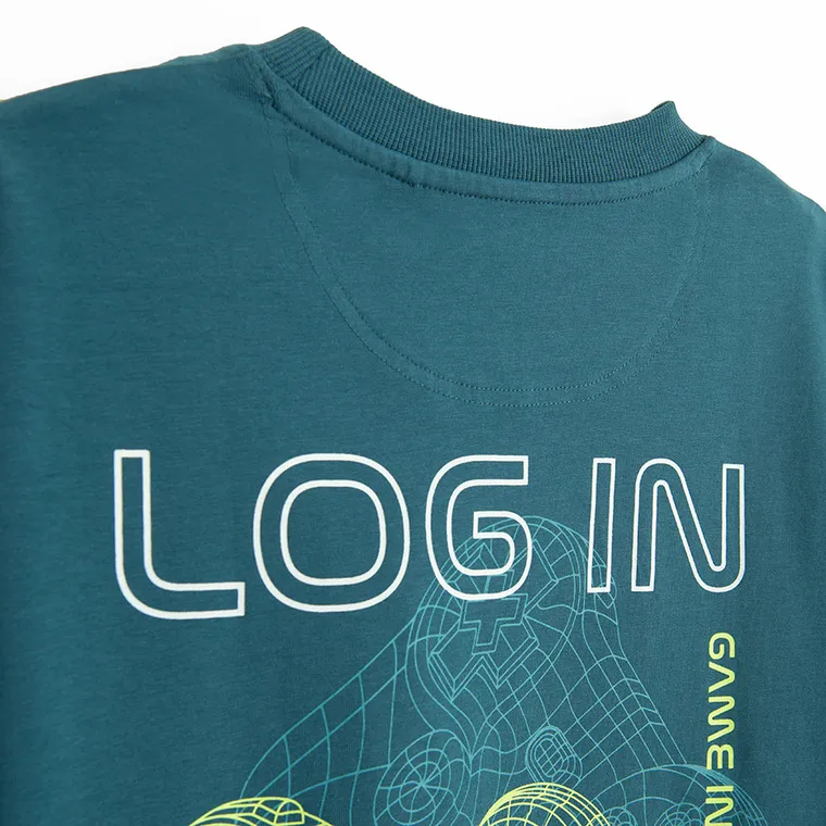 Cool Club, Bluza cu maneca lunga pentru baieti, verde inchis