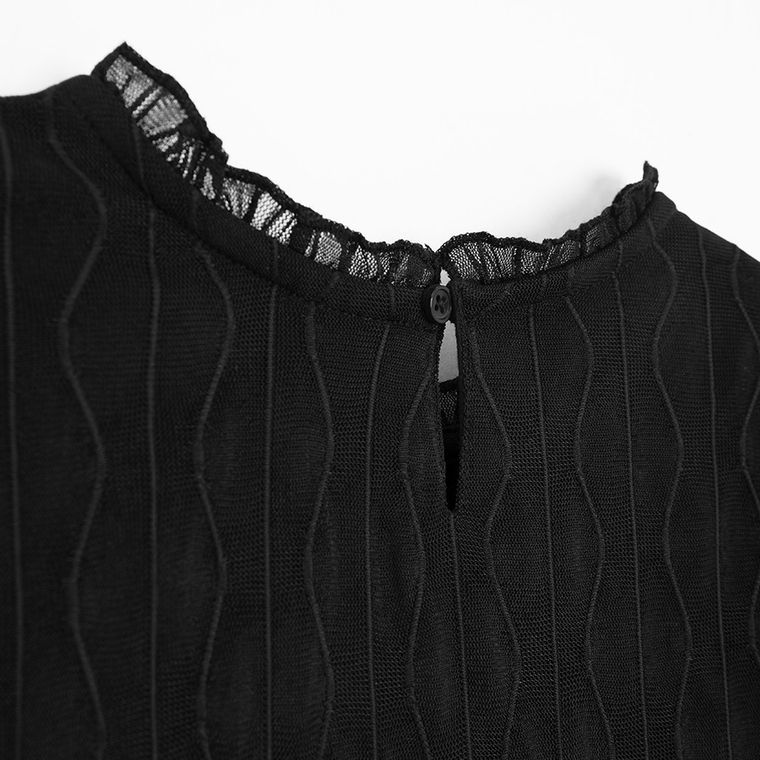 Cool Club, Bluza cu maneca lunga pentru fete, negru