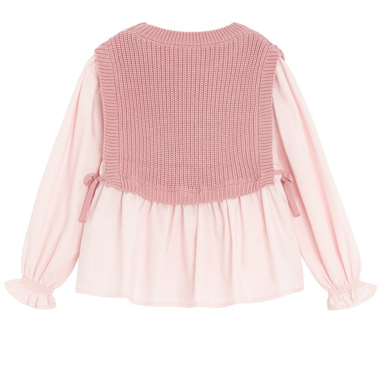 Cool Club, Bluza cu maneca lunga pentru fete, roz