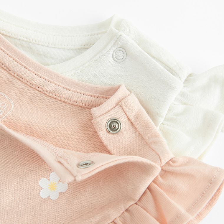 Cool Club, Bluza cu maneca scurta pentru fete, mix, set, 2 buc.