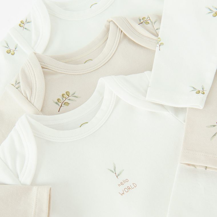 Cool Club, Body cu maneca lunga pentru baieti, mix, set, 3 buc.