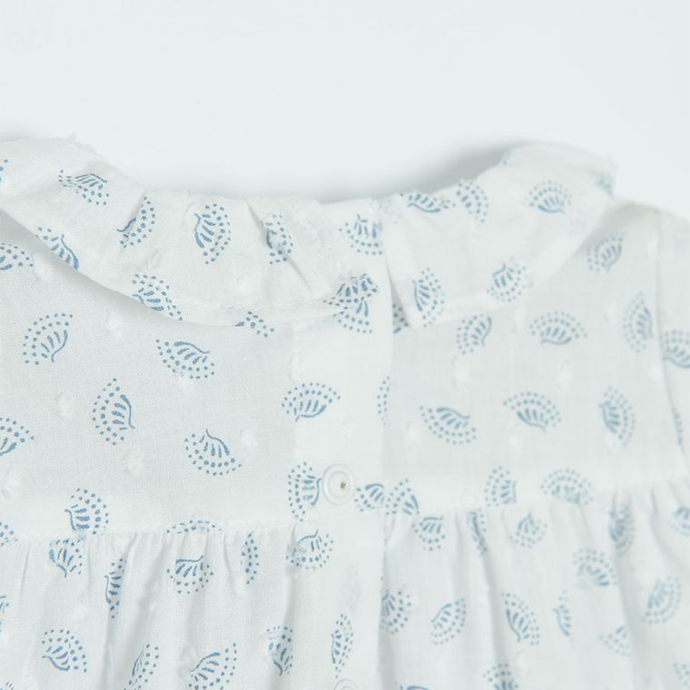 Cool Club, Body cu maneca lunga pentru fete, ecru