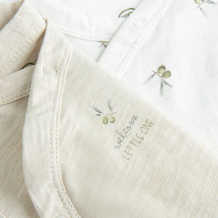 Cool Club, Body cu maneca scurta pentru bebelusi, mix, set, 2 buc.