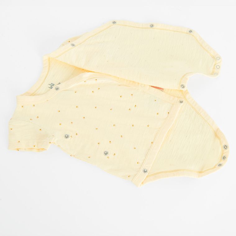 Cool Club, Body cu maneca scurta pentru bebelusi, mix, set, 2 buc., imprimeu Winnie the Pooh