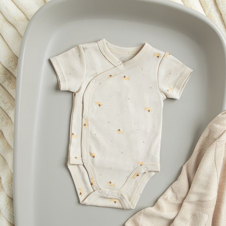 Cool Club, Body cu maneca scurta pentru bebelusi, mix, set, 4 buc.