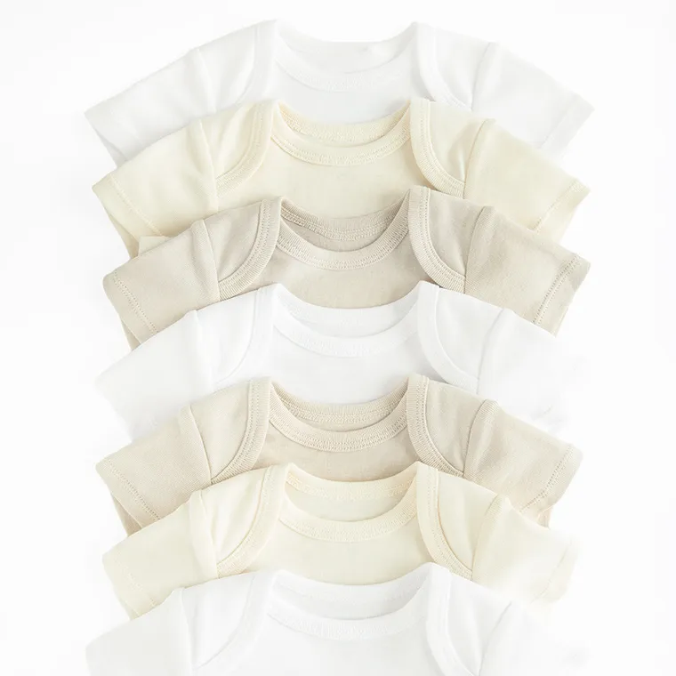 Cool Club, Body cu maneca scurta pentru copii, mix, set, 7 buc.