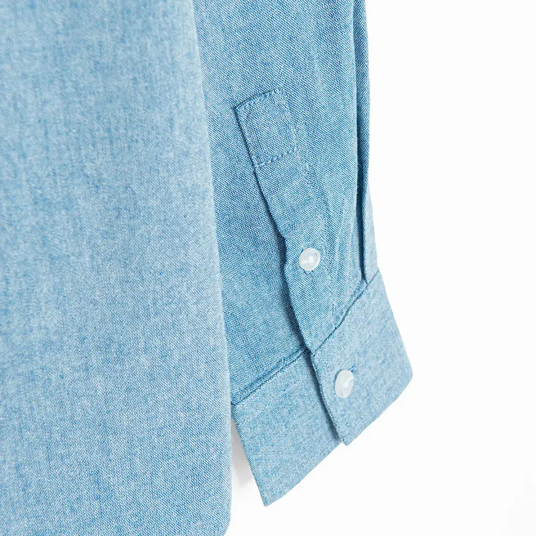 Cool Club, Camasa cu maneca lunga pentru baieti, albastru