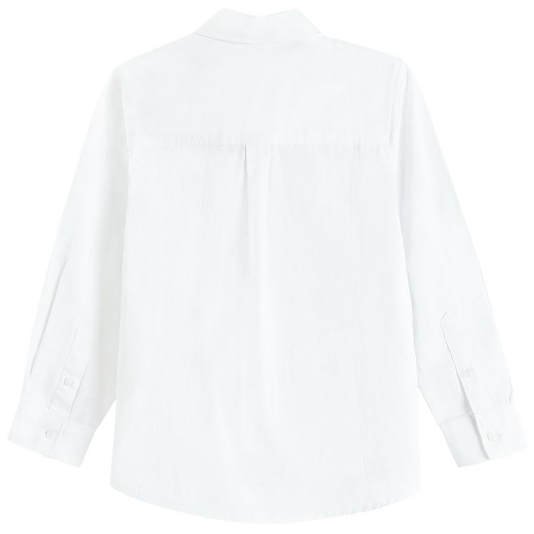 Cool Club, Camasa cu maneca lunga pentru baieti, regular, alb
