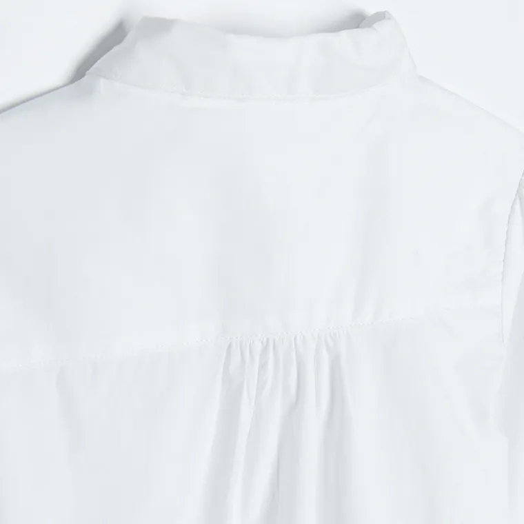 Cool Club, Camasa cu maneca lunga pentru fete, alb