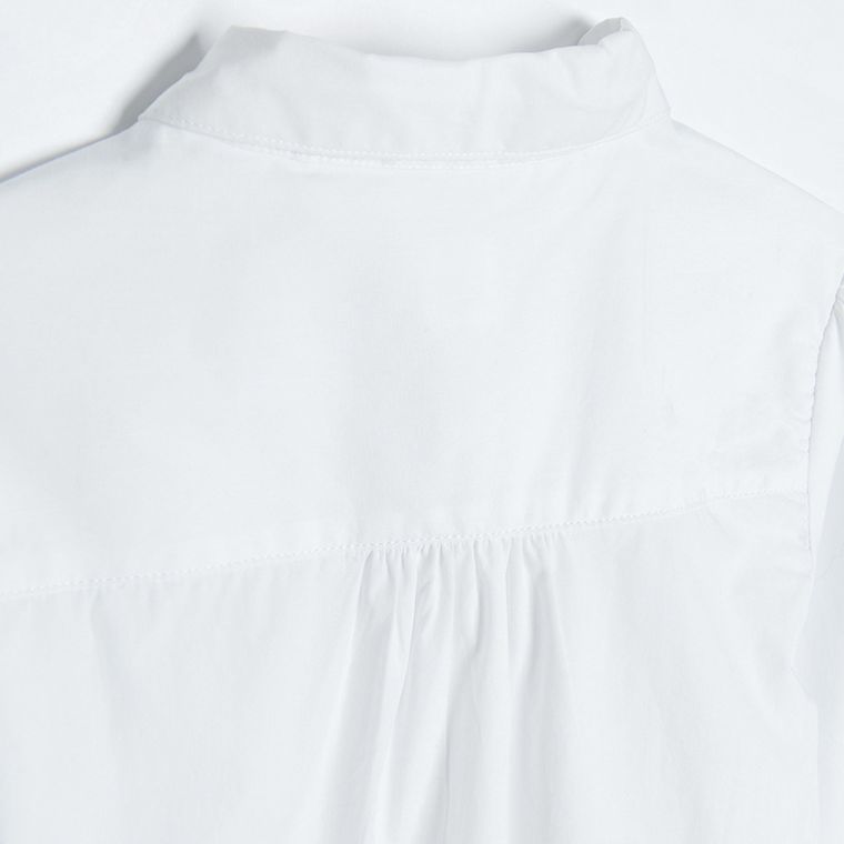 Cool Club, Camasa cu maneca lunga pentru fete, alb