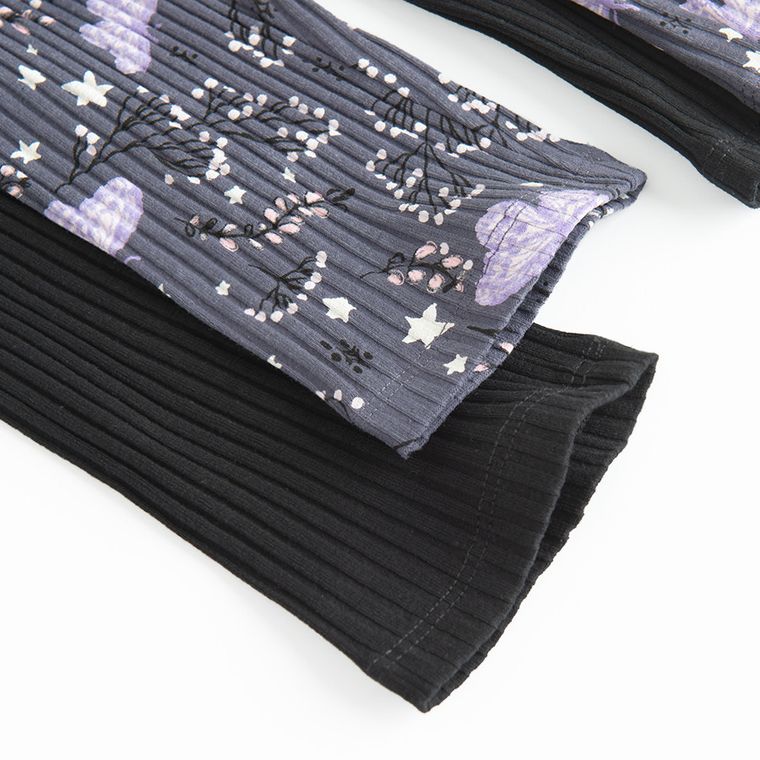 Cool Club, Colanti pentru fete, din tricot striat, mix, set, 2 buc.