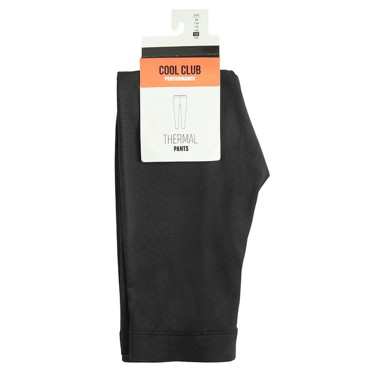 Cool Club, Colanti termici pentru baieti, negru