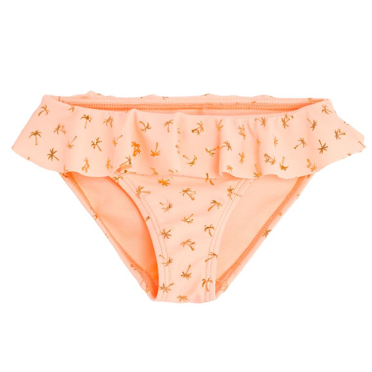 Cool Club, Costum de baie din doua piese pentru fete, UV 50, portocaliu