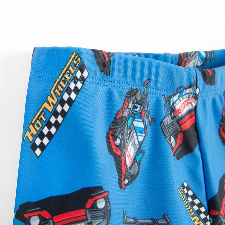 Cool Club, Costum de baie pentru baieti, UV 50, mix, imprimeu Hot Wheels