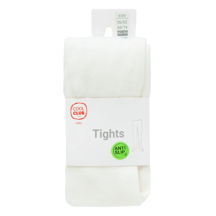 Cool Club, Dresuri cu talpa antiderapanta pentru fete, alb