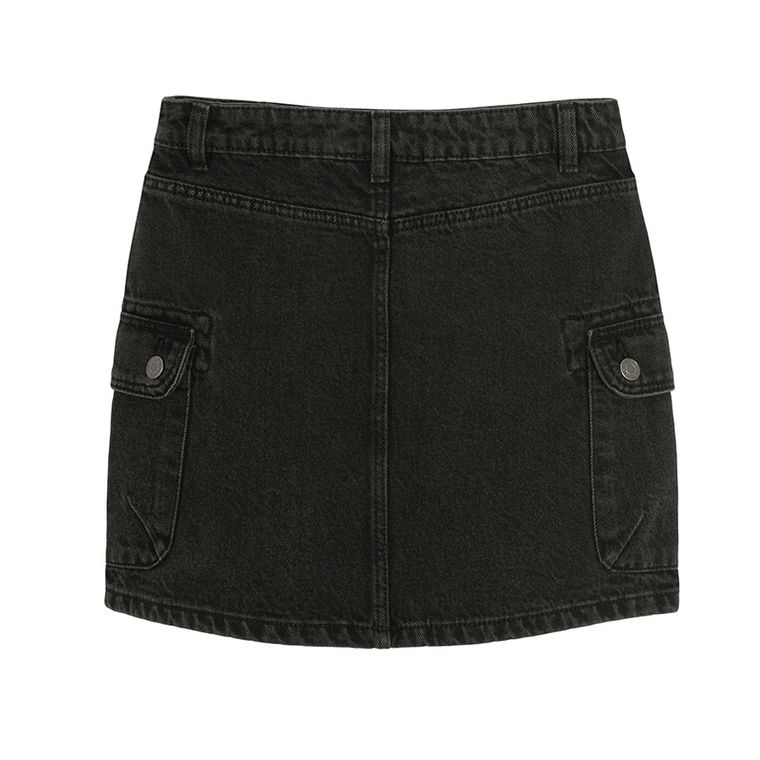 Cool Club, Fusta de blugi pentru fete, negru