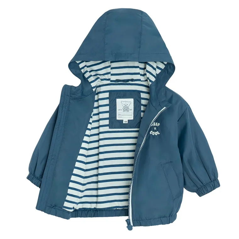 Cool Club, Geaca cu gluga pentru baieti, albastru