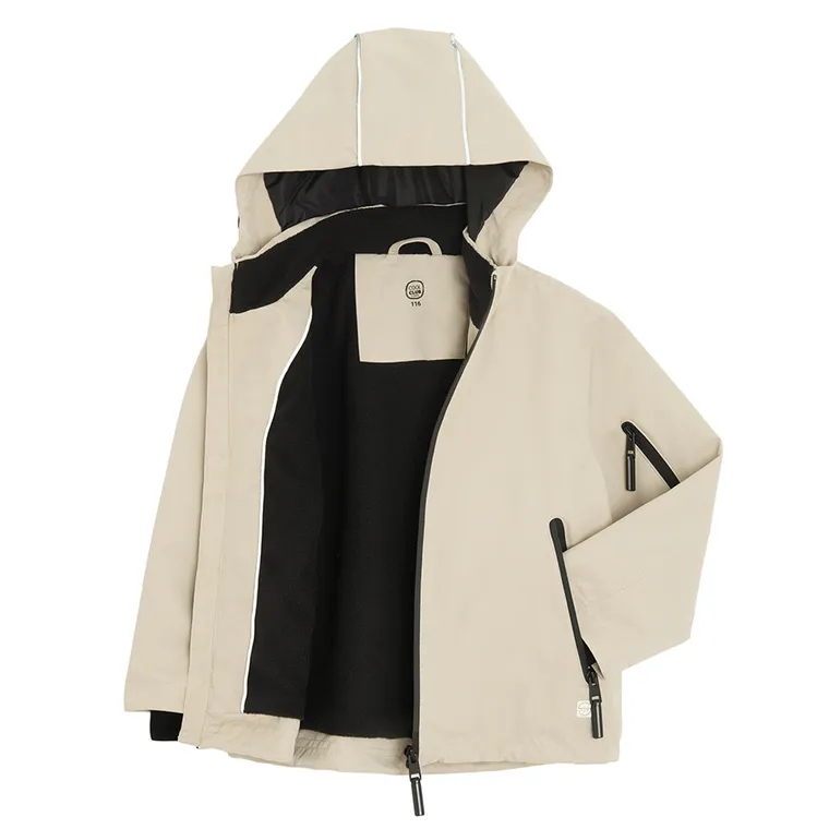 Cool Club, Geaca cu gluga pentru baieti, bej