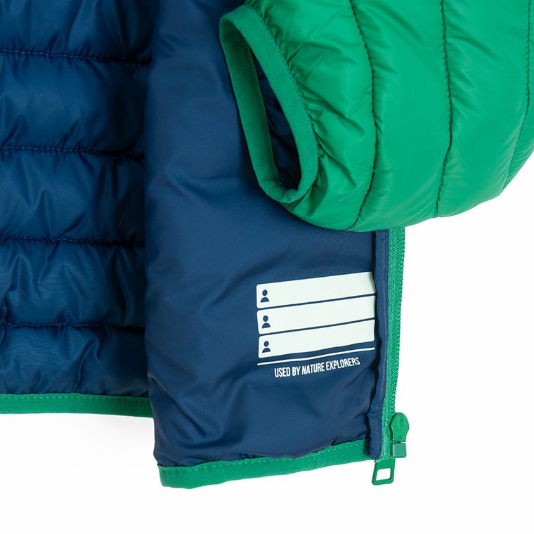 Cool Club, Geaca cu gluga pentru baieti, verde