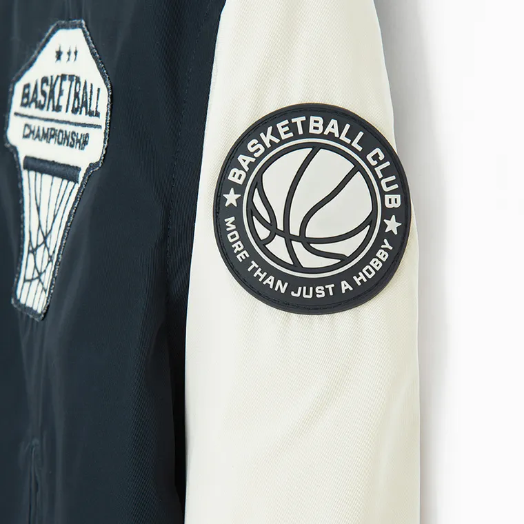 Cool Club, Geaca de baseball cu gluga pentru baieti, mix