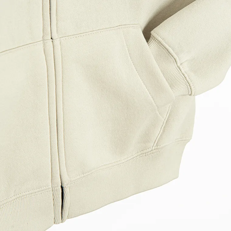 Cool Club, Hanorac cu gluga pentru baieti, cu fermoar, bej