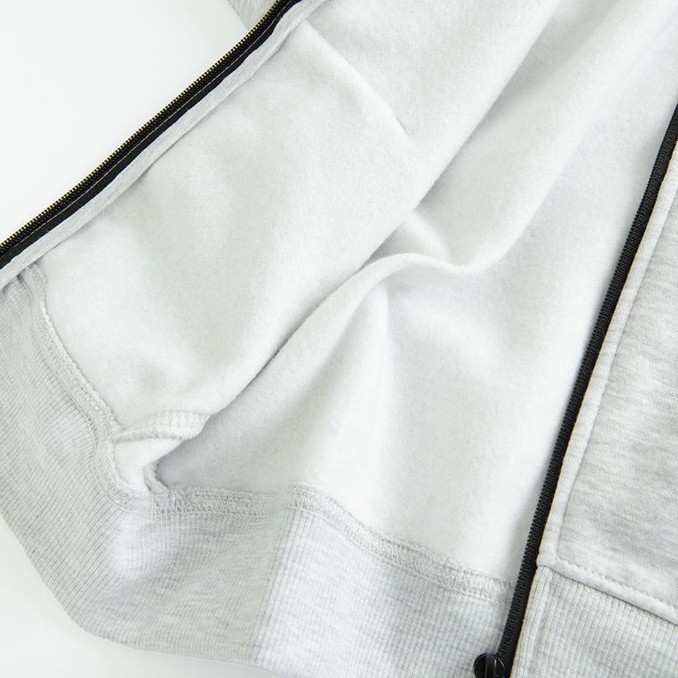 Cool Club, Hanorac cu gluga pentru baieti, cu fermoar, calduros, gri melanj