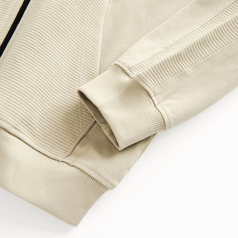 Cool Club, Hanorac cu gluga pentru baieti, cu fermoar, maro