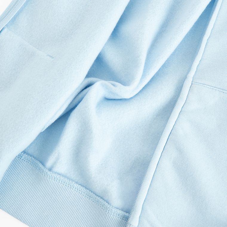 Cool Club, Hanorac cu gluga pentru fete, cu fermoar, calduros, albastru