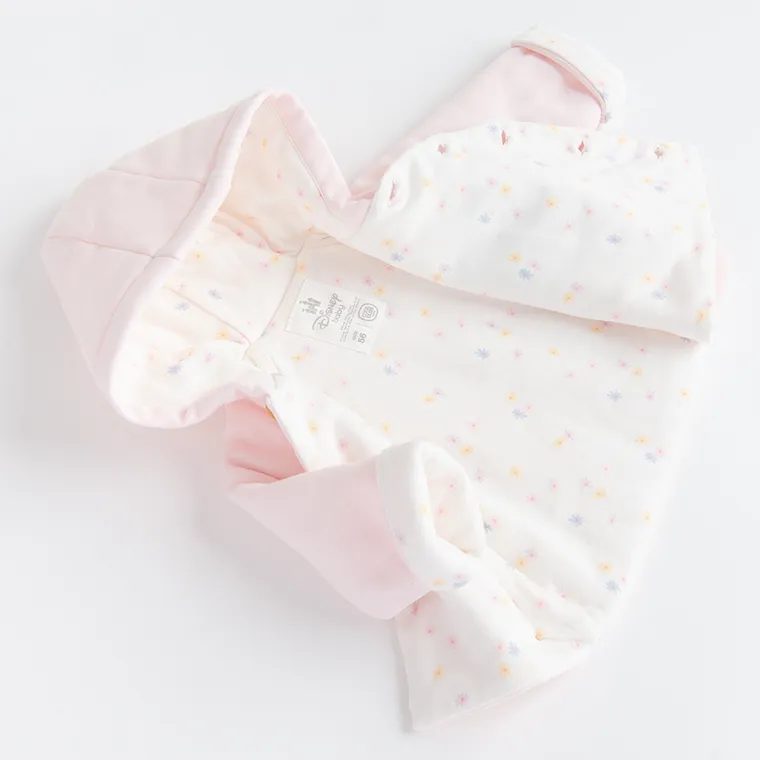 Cool Club, Hanorac cu gluga pentru fete, cu nasturi, calduros, roz, imprimeu Winnie the Pooh